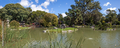Japanese garden (Jardin Japonés), a green oasis in Buenos Aires, Argentina photo