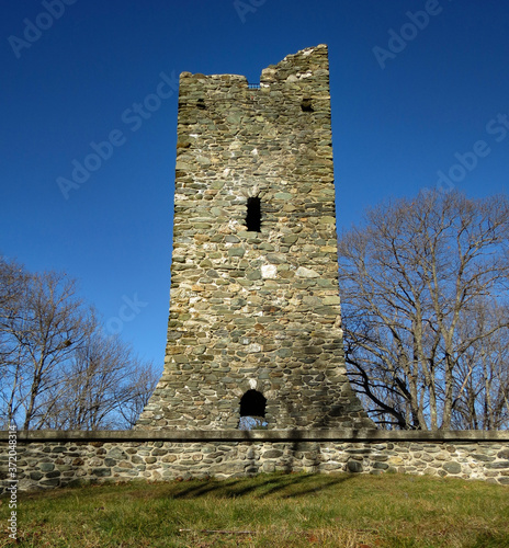 Tower in Hubbard Park, Montpelier, Vermont photo