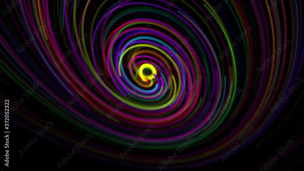 stylish creative abstract background in 4k. colored lines swirling in spiral fly along swirling path. Motion design bg of particles shaping lines, helix and abstract structures. 3d render stylish creative abstract background in 4k. colored lines swirling in spiral fly along swirling path. Motion design bg of particles shaping lines, helix and abstract structures. 3d render