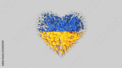 Fotografia, Obraz Independence day Ukraine