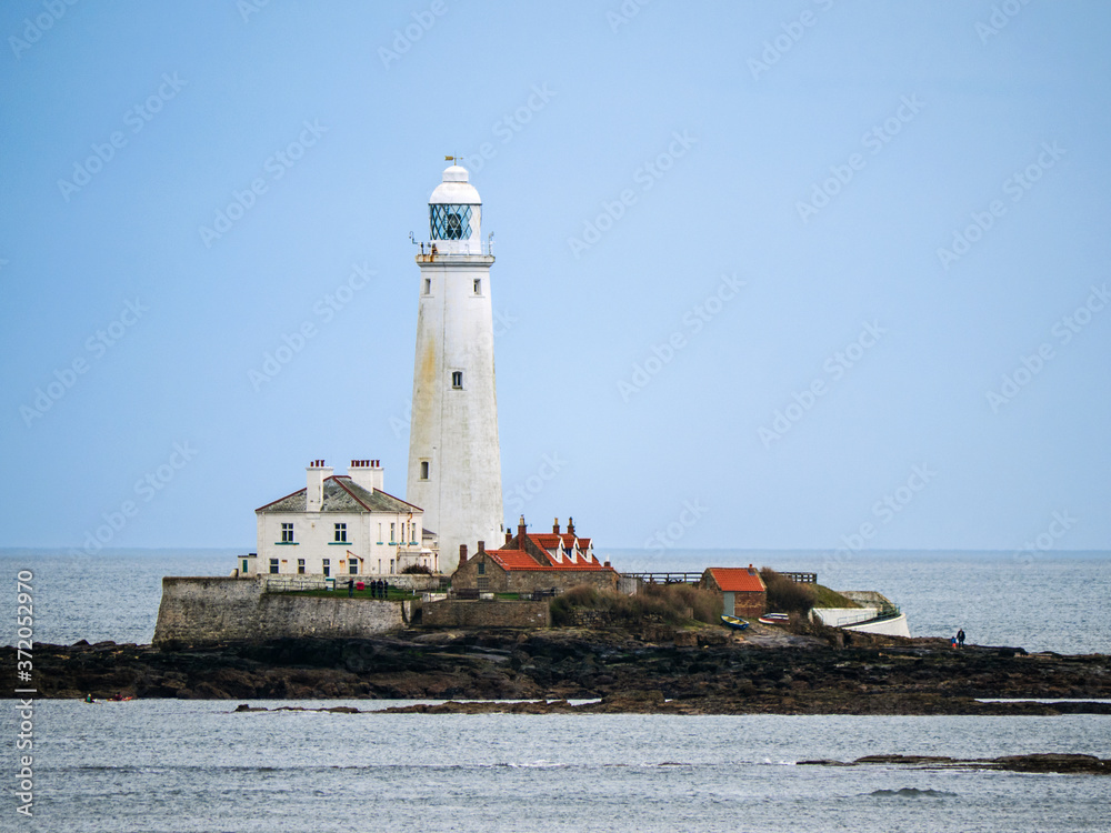 Lighthouse in North East England.