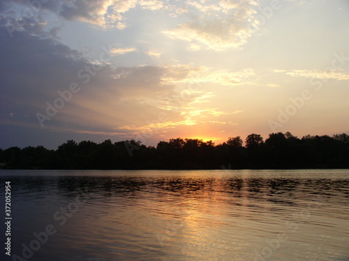 dawn over the river © Iryna