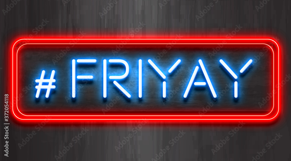 Obraz premium Underground Neon Sign on a dark background