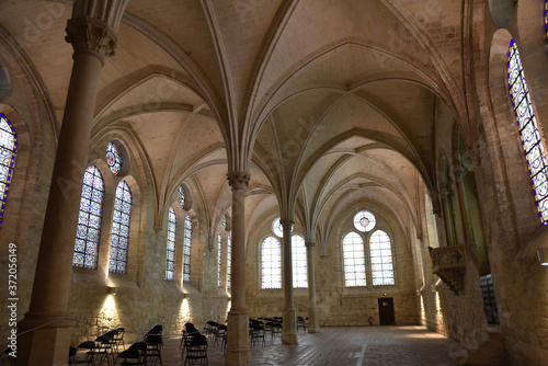 Vo  tes de l abbaye de Royaumont  France