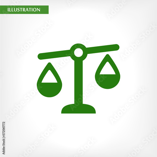 Libra  vector icon , lorem ipsum Flat design