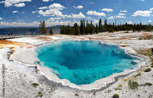 Hotspring in South East Yellowstone
