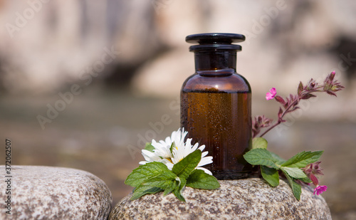 ALTERNATIVE MEDICINE - beautiful background, light toning space for copy space.