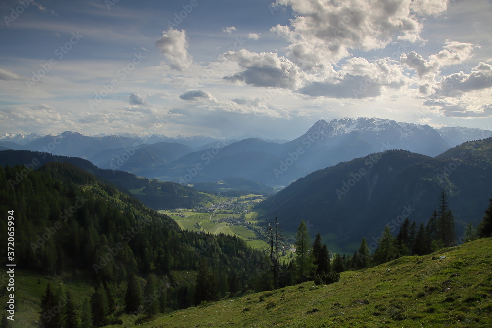 Obraz premium Werfenweng in Salzburgerland