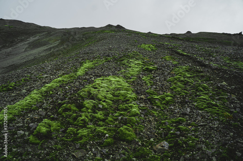 Landmannalaugar in Fjallabak natural reserve, South Iceland. Beautiful nature landscape photo