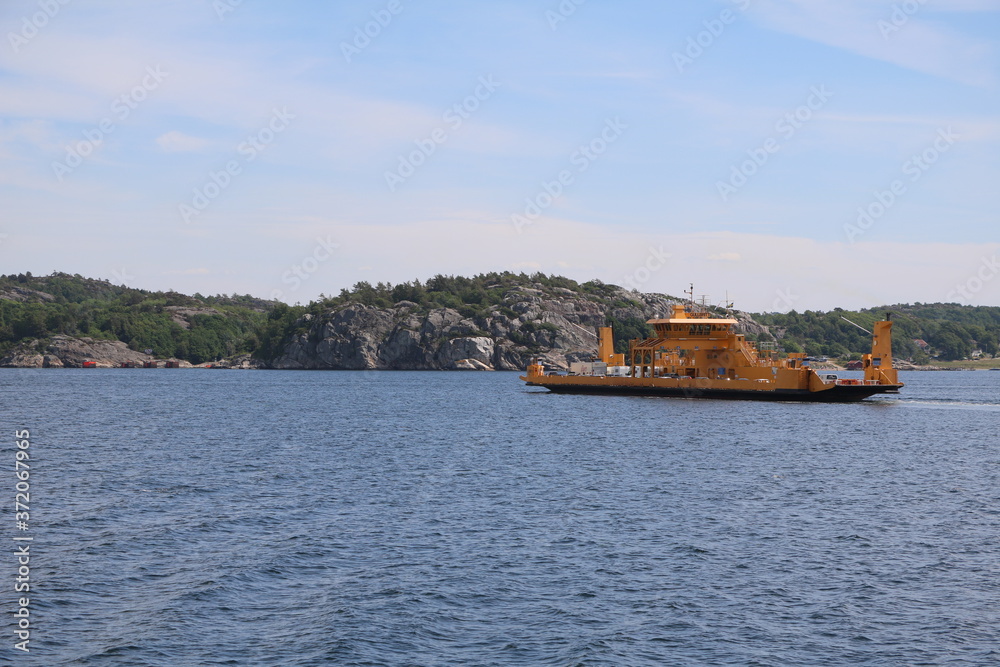 Ferry to Lysekil in Sweden, Scandinavia