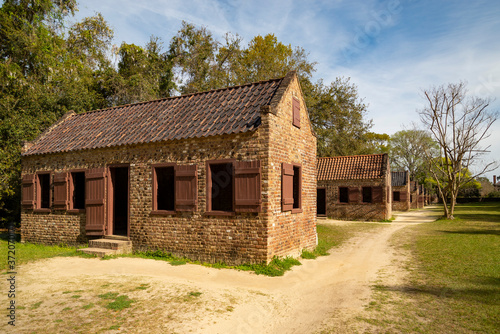 Slave's quarters on the Boone Hall Plantation, Charleston, SC photo