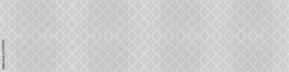 Seamless light grunge gray grey white cement stone concrete paper textile wallpaper texture background banner panorama, with diamond / rhombus / lozenge shape pattern print  - obrazy, fototapety, plakaty 