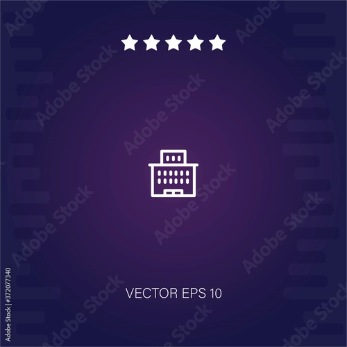 flat vector icon modern illustration