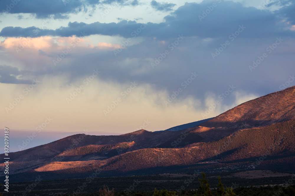 Beautiful Sunset Landscape of Great Basin National Park