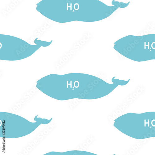 Silhouette Whales. H2O. Greenland right whale