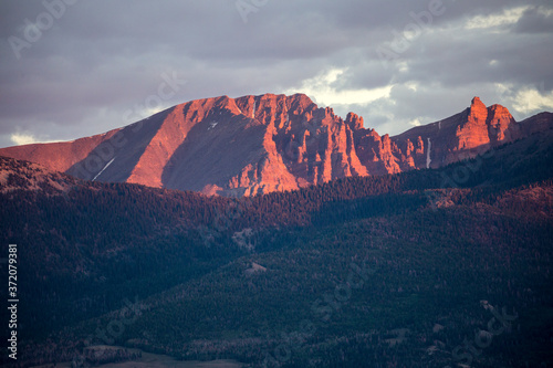 Beautiful Sunset Landscape of Great Basin National Park