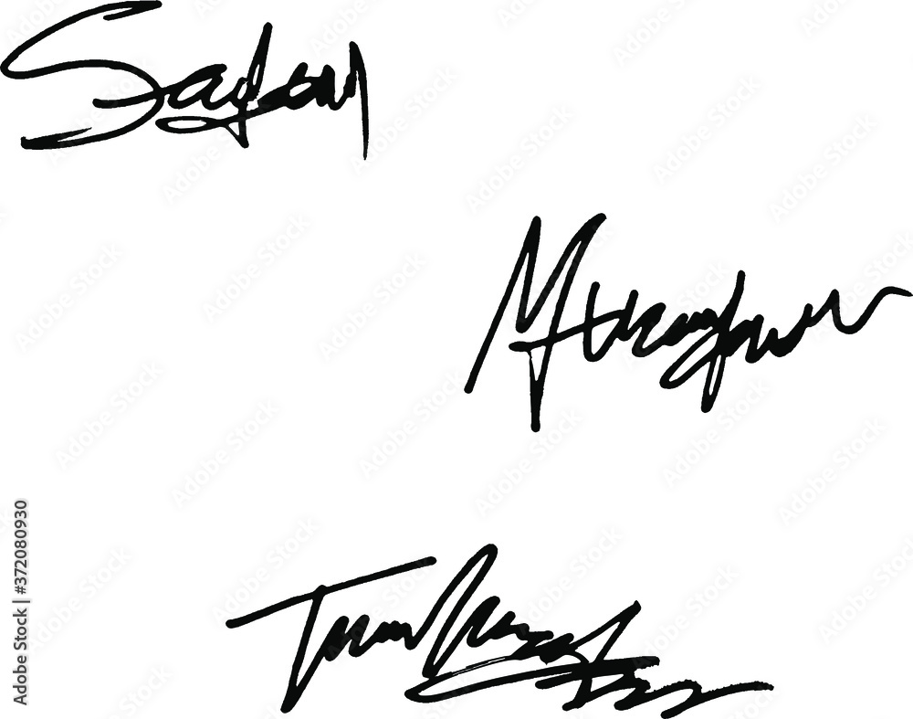 Manual signature for documents on transparent background. Autograph for convention. Calligraphy lettering raster illustration. Doodle office lettering. Hand drawn Calligraphy lettering. EPS 10 Manual signature for documents on transparent background. Autograph for convention. Calligraphy lettering raster illustration. Doodle office lettering. Hand drawn Calligraphy lettering. EPS 10