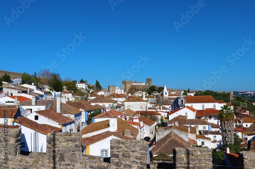 view of obidos village