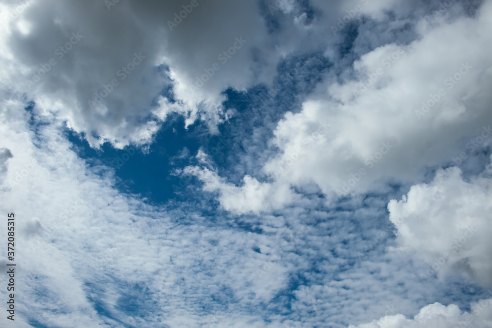 Photo of beautiful textured sky with clouds Photo of beautiful textured sky with clouds