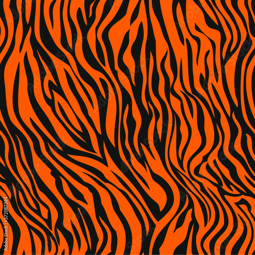 stripe animals jungle tiger fur texture pattern seamless repeating orange yellow black