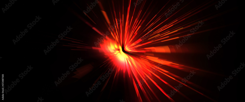 Futuristic lens flare. Light explosion star with glowing particles and lines. Beautiful abstract rays background. Futuristic lens flare. Light explosion star with glowing particles and lines. Beautiful abstract rays background.