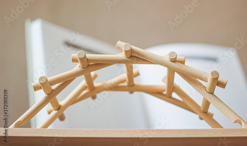 Wooden bridge