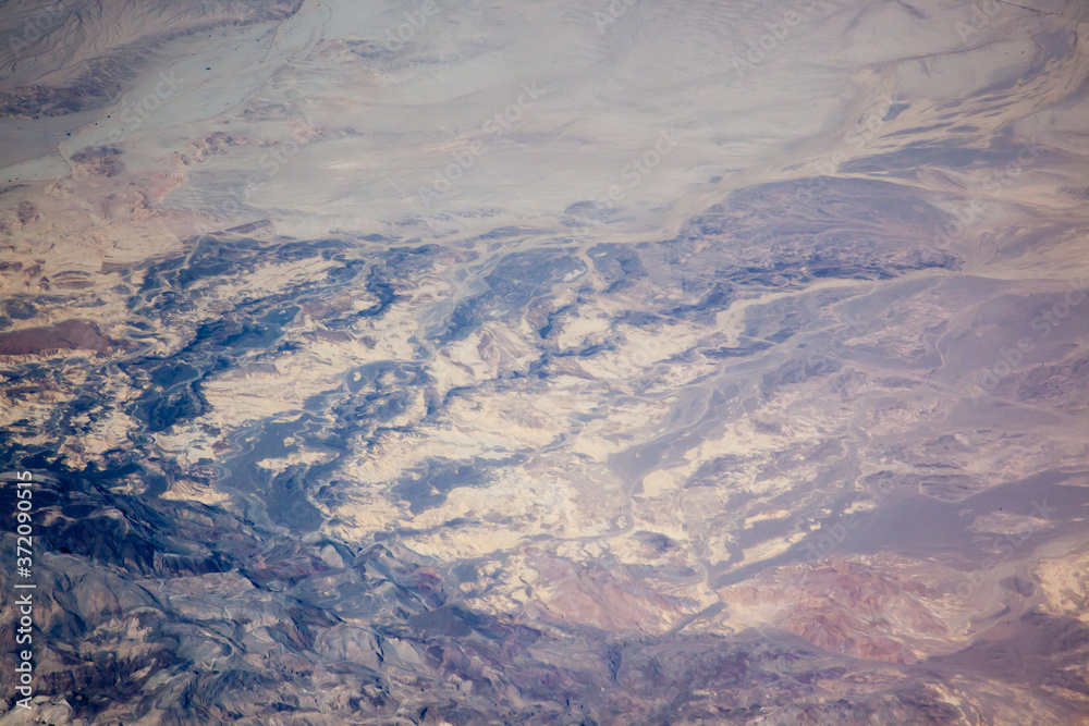 Fototapeta premium Southwest Landscape from the sky