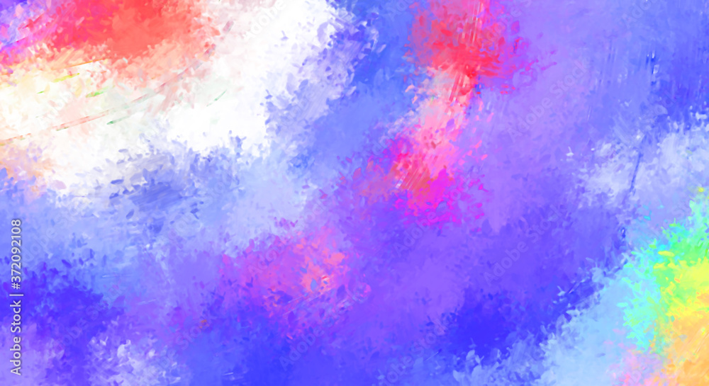 Brushed Painted Abstract Background. Brush stroked painting. Strokes of paint. 2D Illustration.