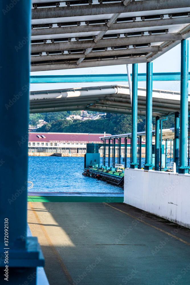 長崎県佐世保市 佐世保港の風景 長崎県佐世保市 佐世保港の風景