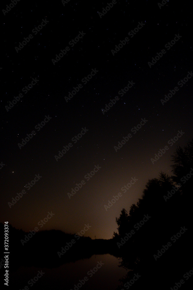 Fototapeta premium night sky with stars
