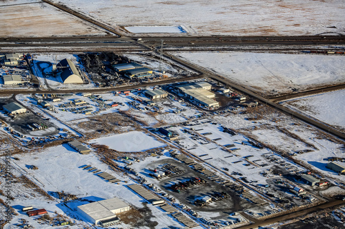 North Corman Industrial Park Aerial photo