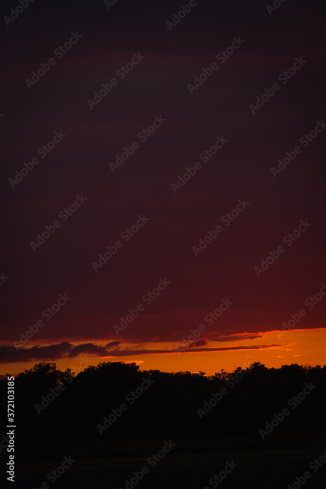 dark sunset with cloudy sky dark sunset with cloudy sky