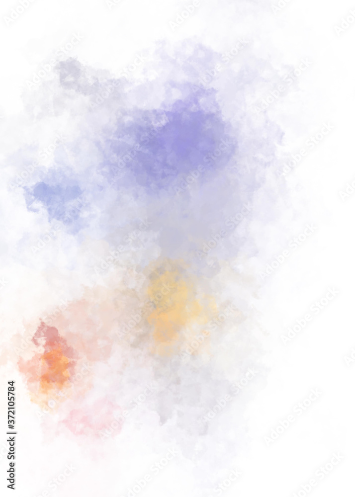 Naklejka premium Brushed Painted Abstract Background. Brush stroked painting. Artistic vibrant and colorful wallpaper..