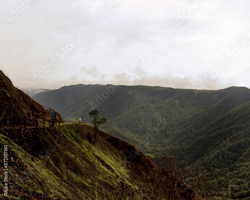 crossing the Serra do Mar, São Paulo, Brazil