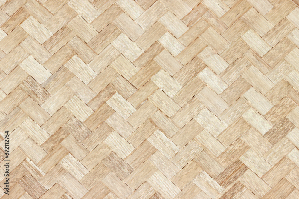 close up woven bamboo pattern background close up woven bamboo pattern background