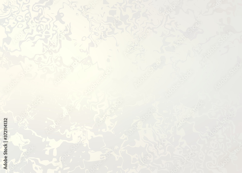 Light pearl abstract textured background. Pastel blank surface. White chaotic streaks pattern.