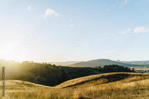 Sunrise of the valley in Boonah, Scenic Rim Region, Queensland (QLD) photo