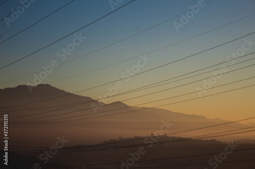 Amanecer en Caracas.