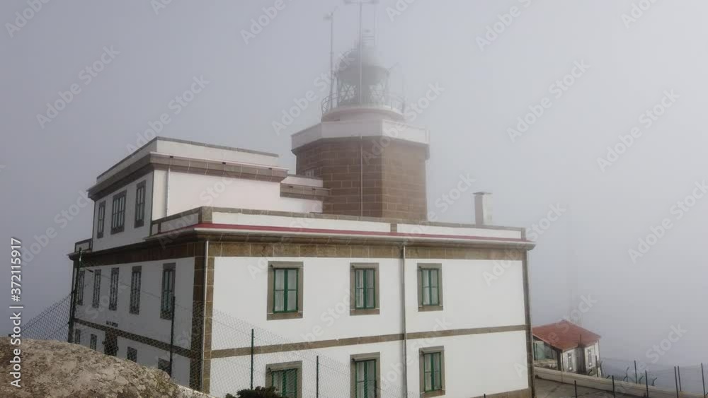 Finisterre lighthouse . Cape of Galicia,Spain. Camino de Santiago Finisterre lighthouse . Cape of Galicia,Spain. Camino de Santiago