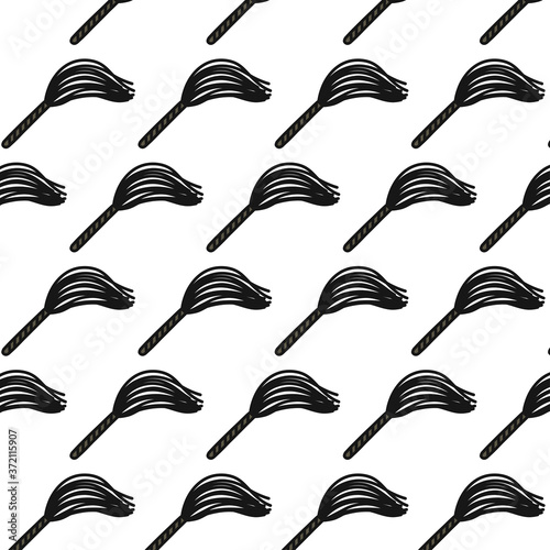 lash bdsm seamless doodle pattern, vector color illustration