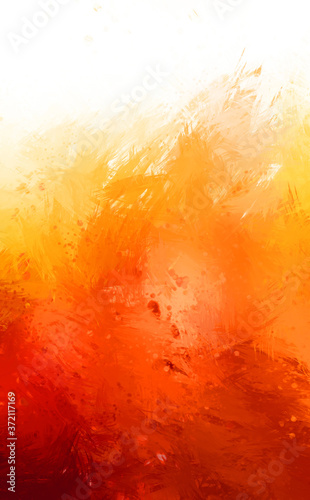 Creative abstract painting. Background with artistic brush strokes. Colorful and vibrant illustration. Painted art