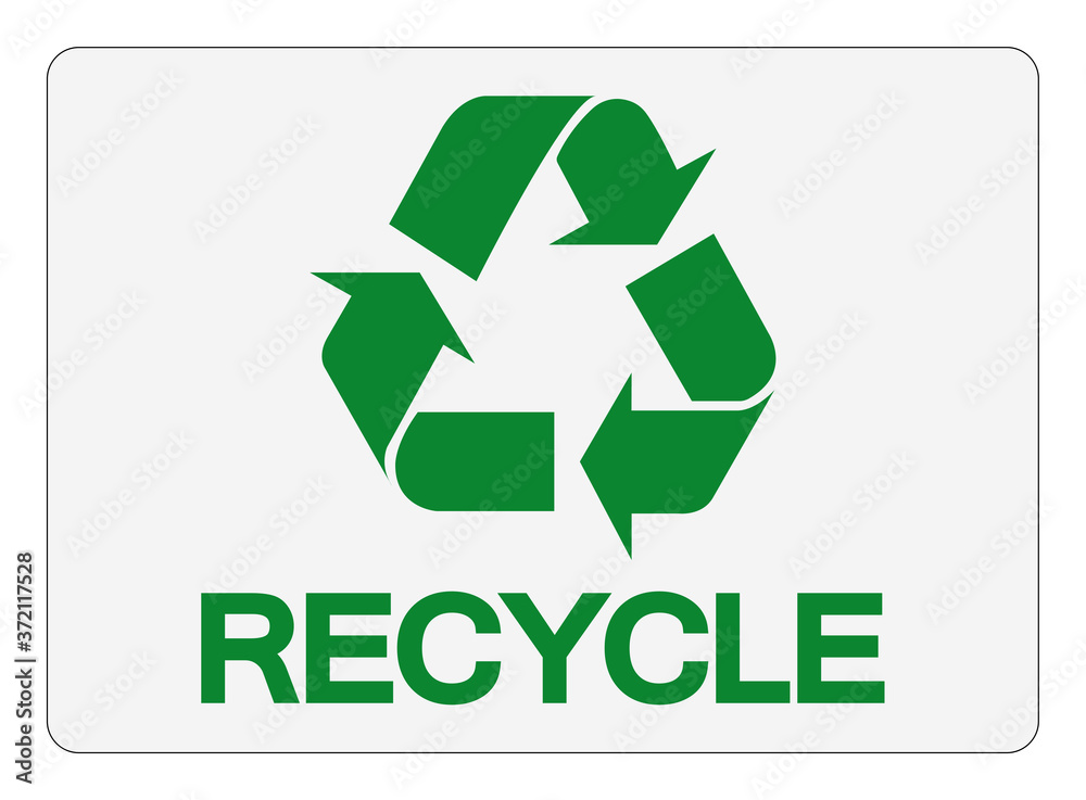 Recycle Symbol Sign,Vector Illustration, Isolated On White Background Label. EPS10 Recycle Symbol Sign,Vector Illustration, Isolated On White Background Label. EPS10