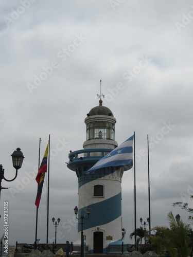 GUAYAQUIL, ECUADOR.  CERRO SANTA ANA photo