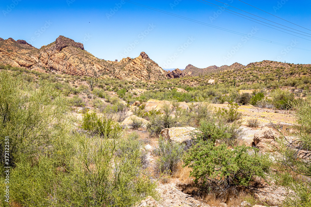 Apache Trail Scenic Drive View Apache Trail Scenic Drive View
