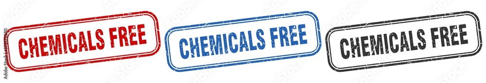 chemicals free square isolated sign set. chemicals free stamp chemicals free square isolated sign set. chemicals free stamp