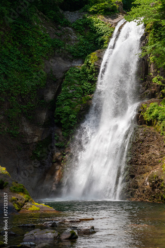 秋保大滝の瀑布 © Tokiya Shun
