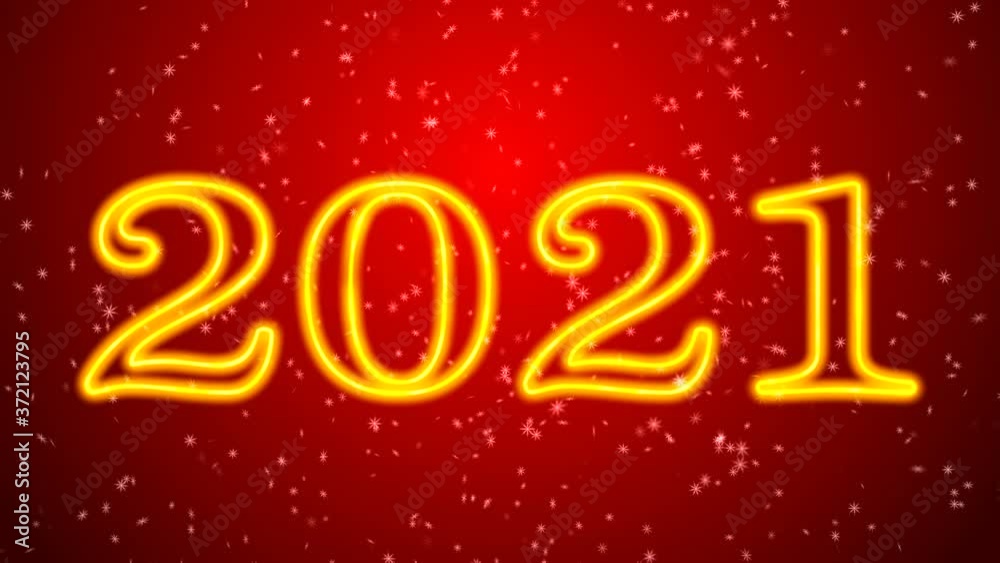 Happy new year 2021 sparkling year lettering redbackground. Merry Christmas and Happy New Year background. Snowflakes on a black background. Happy new year 2021 sparkling year lettering redbackground. Merry Christmas and Happy New Year background. Snowflakes on a black background.