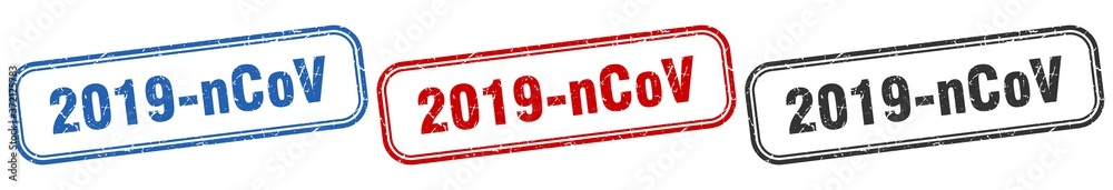 2019-ncov square isolated sign set. 2019-ncov stamp 2019-ncov square isolated sign set. 2019-ncov stamp