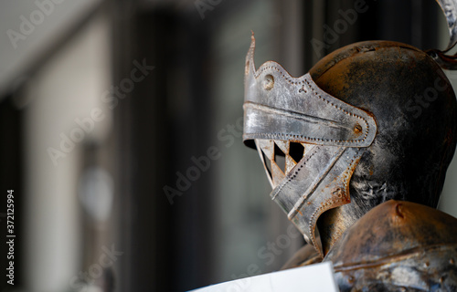 Photo of Medieval Knight Suit of Armor Combat Full Body