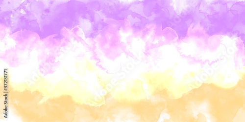 Purple background watercolor. Purple splash watercolor. Water color backdrop. Purple background watercolor. Abstract Purple splash watercolor on white background.